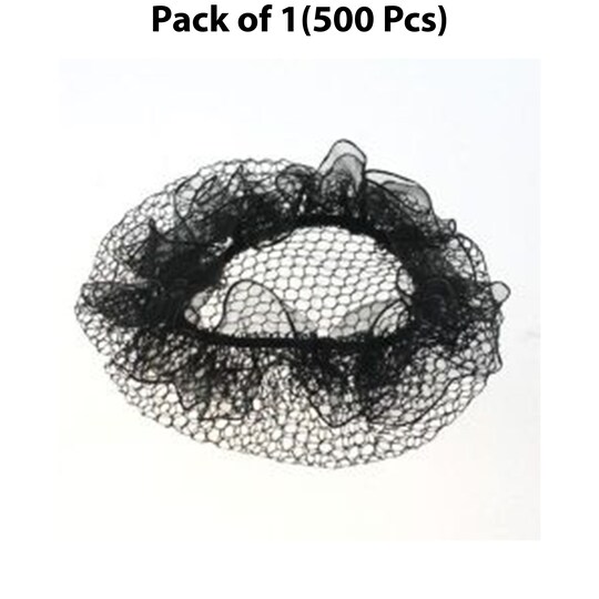 Large Black Hairnet - Like food and healthcare, serving to maintain hygiene standards | RAHEEV®